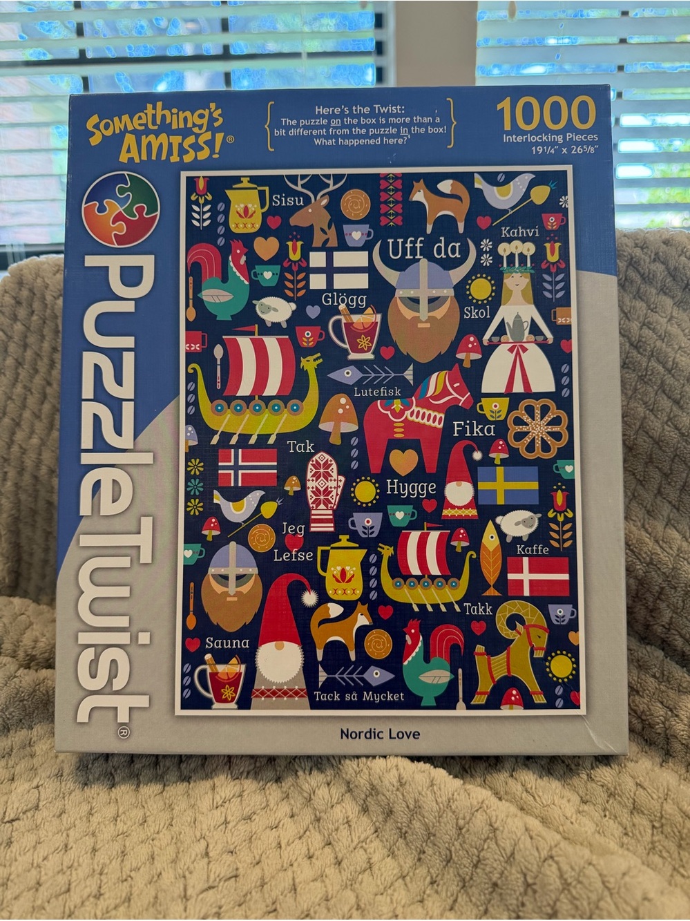 Puzzletwist 1000 Pc Puzzle Nordic Love Not The Same Old Puzzle But A Twist!
